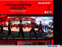 Tablet Screenshot of dragonstarkungfu.com